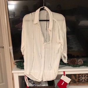 RIP CURL white cover up